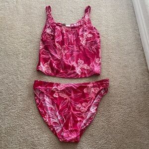 Islander Pink Floral Women's Intimates Set